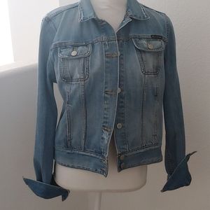 Lucky Brand Jean Jacket, size L